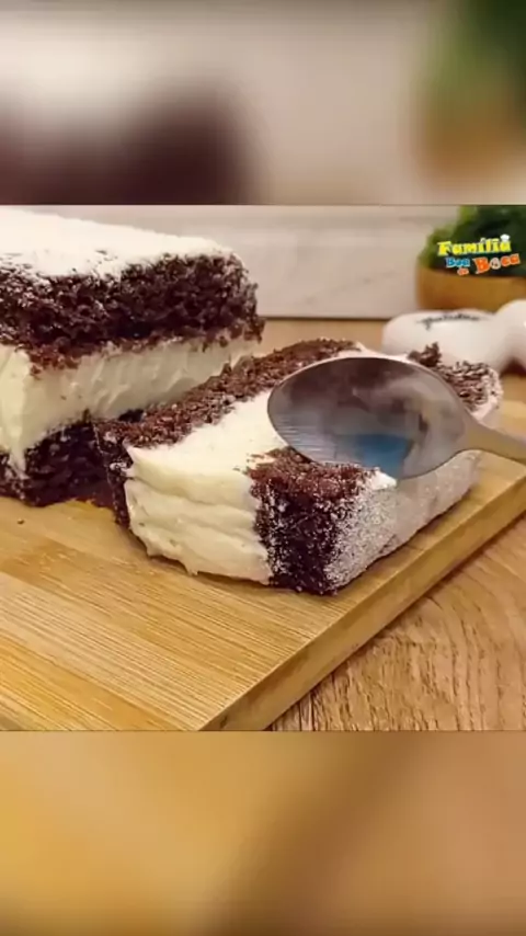 Bolo de chocolate com leite condensado 😋 Receita por Fabíola