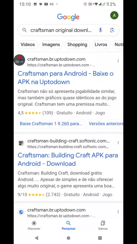 Craftsman para Android - Baixe o APK na Uptodown