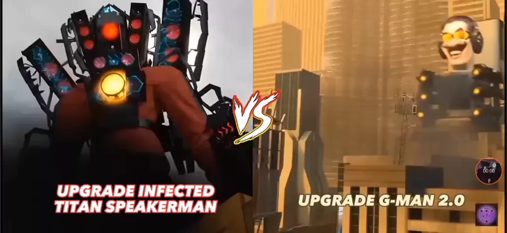Upgrade titan cameraman vs Upgrade 2.0 G-man