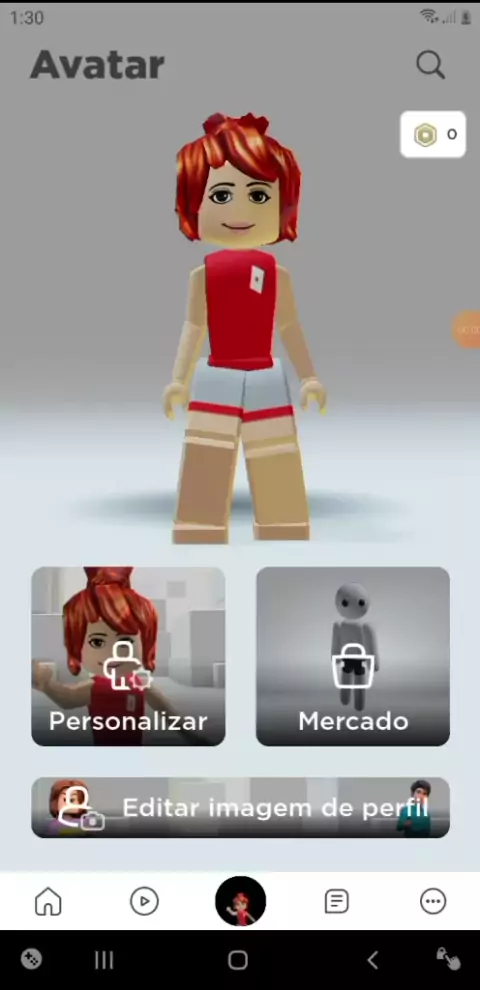 rosto para o roblox