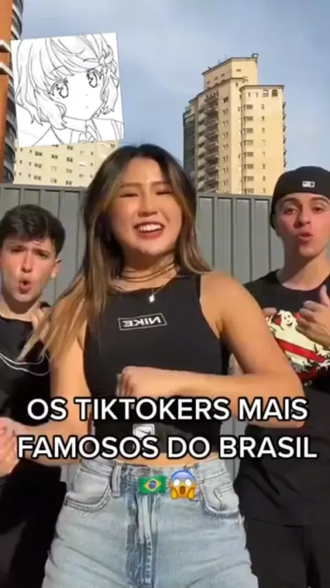Os maiores tiktokers do Brasil