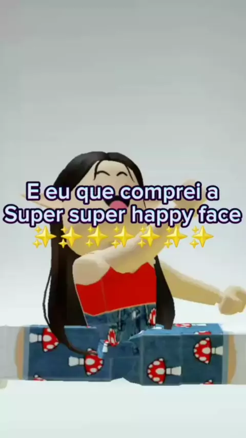 Super Super Happy Face - ROBLOX  Rostos felizes, Coisas grátis