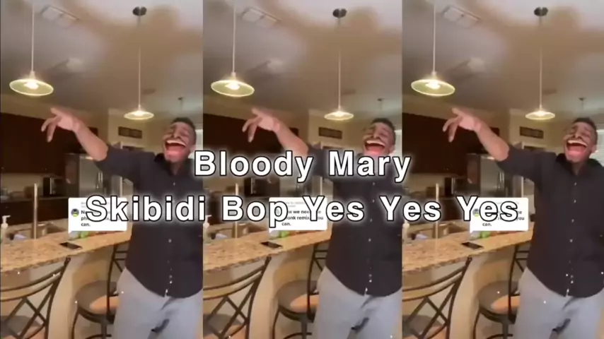 Skibidi Bop Yes Yes Yes x Bloody Mary  Wandinha x gordinho dançando no  tiktok (letra/legendado) 