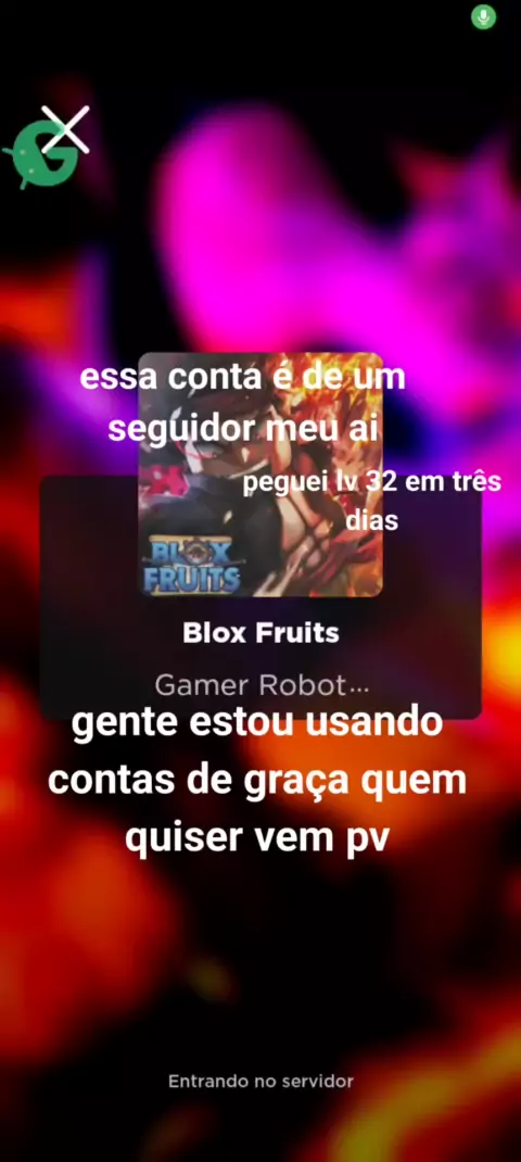 doando conta do roblox com blox fruits｜Pesquisa do TikTok