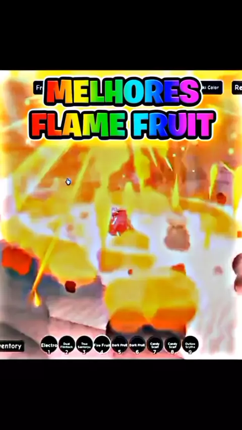 melhores frutas do fogo one piece roblox #bloxfruits