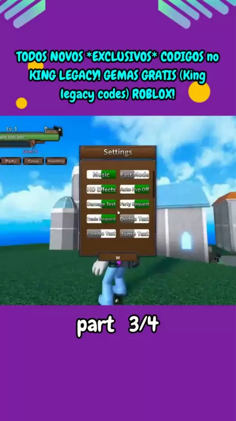 ALL NEW *FREE SECRET GEMS* CODES in KING LEGACY CODES! (Roblox King Legacy  Codes) 