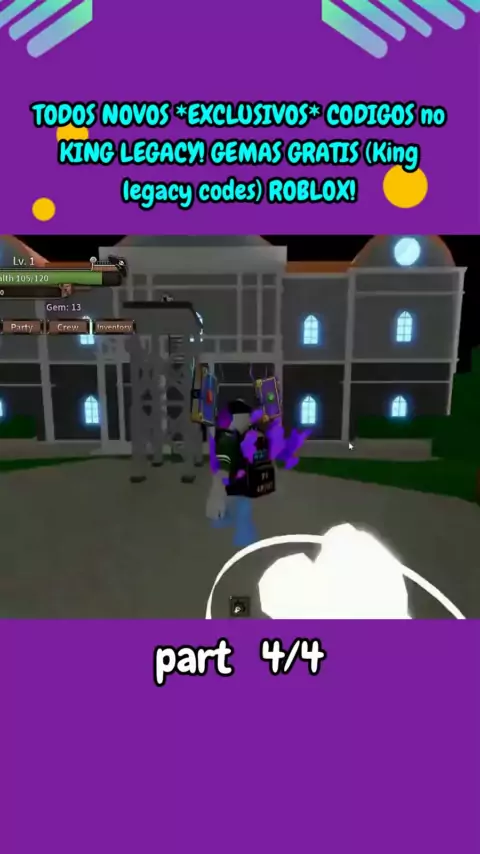 ALL CODES WORK* [UPDATE 4] King Legacy ROBLOX