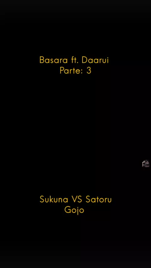 Santuário Infinito (Sukuna VS. Satoru Gojo) - Basara
