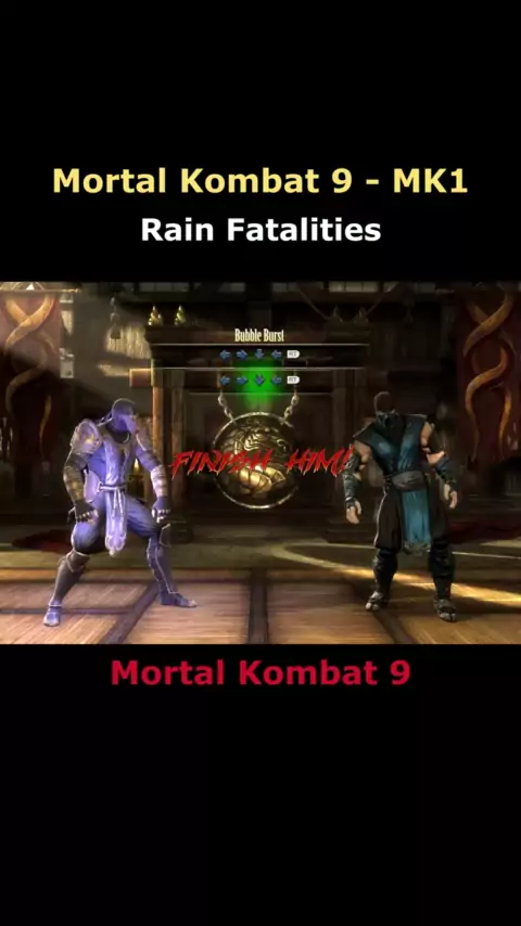 Mortal Kombat 11 Rain Fatalities