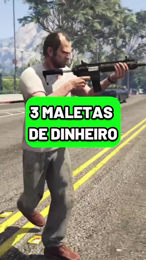 COMO FICAR MUITO RICO NO GTA 5 - MALETAS DE DINHEIRO!! 