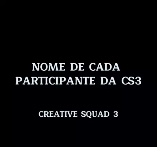 Abertura da Creative Squad #CreativeSquad #creativesquad3