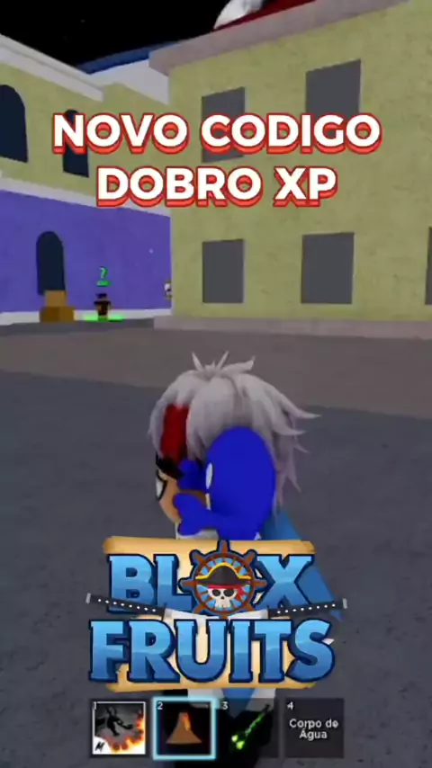 NOVO CÓDIGO 20 HORAS 2x XP NO BLOX FRUITS (roblox) 