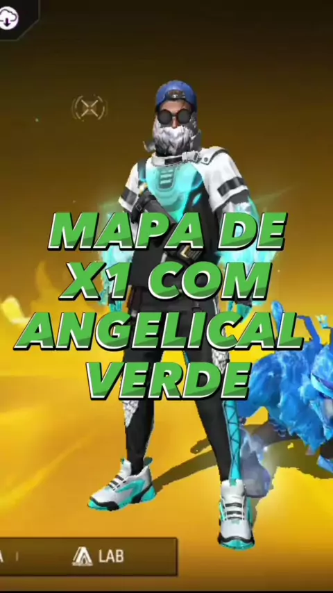 NOVA CALÇA ANGELICAL VERDE NO FREE FIRE #freefire #garenafreefire