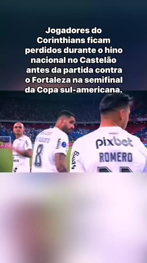 Ao vivo 🔴 Corinthians x Fortaleza  Semifinal Copa Sul-Americana 2023 