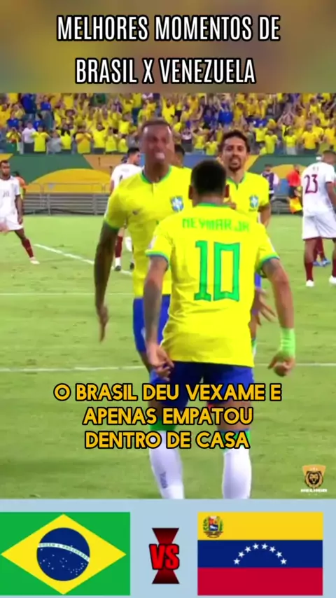 Brasil 1 x 1 Venezuela Eliminatórias da Copa - América do Sul: melhores momentos