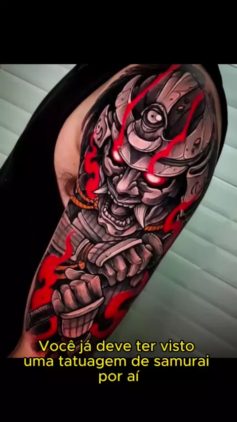 Significado da tatuagem de samurai 