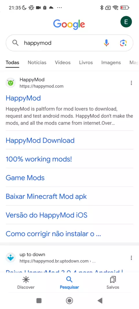 Corrigindo erros do aplicativo HappyMod: instalando o app corretamente.