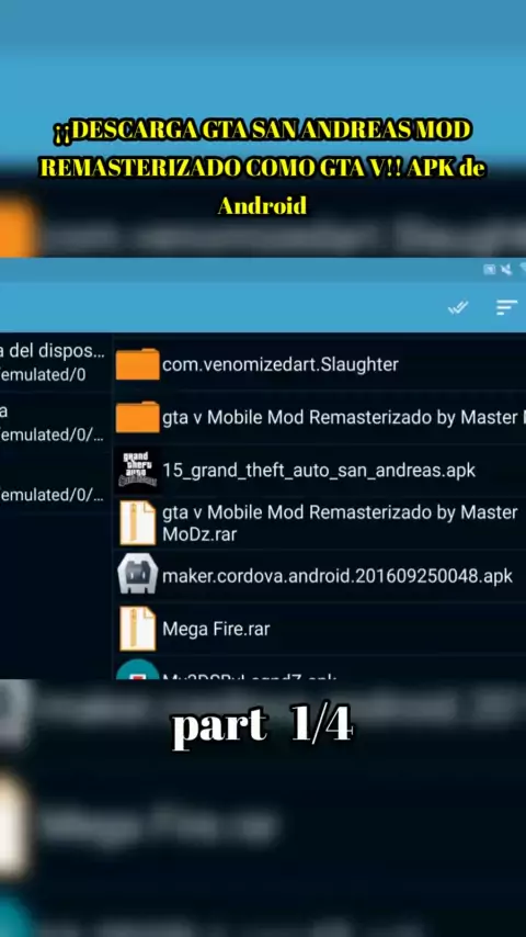 Cómo Jugar GTA San Andreas Multiplayer en android (sampdroid