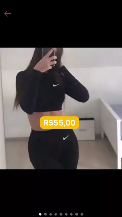 Conjunto Academia Feminino Levanta Bumbum Short e Top Com Bojo