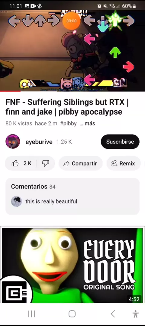 FNF VS Glitched Finn And Jake - Pibby Apocalypse (FNF Suffering