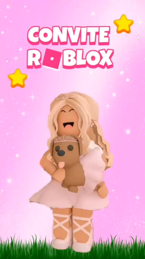 Convite Animado Roblox Candy